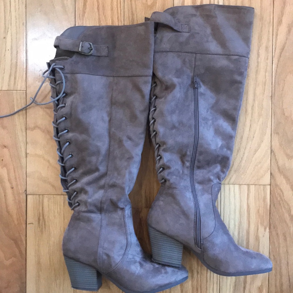 Knee high boots